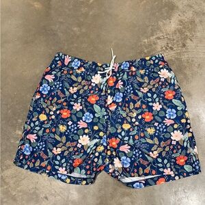 Summersalt x Rifle Paper Co. Men’s Navy Floral Swim Shorts